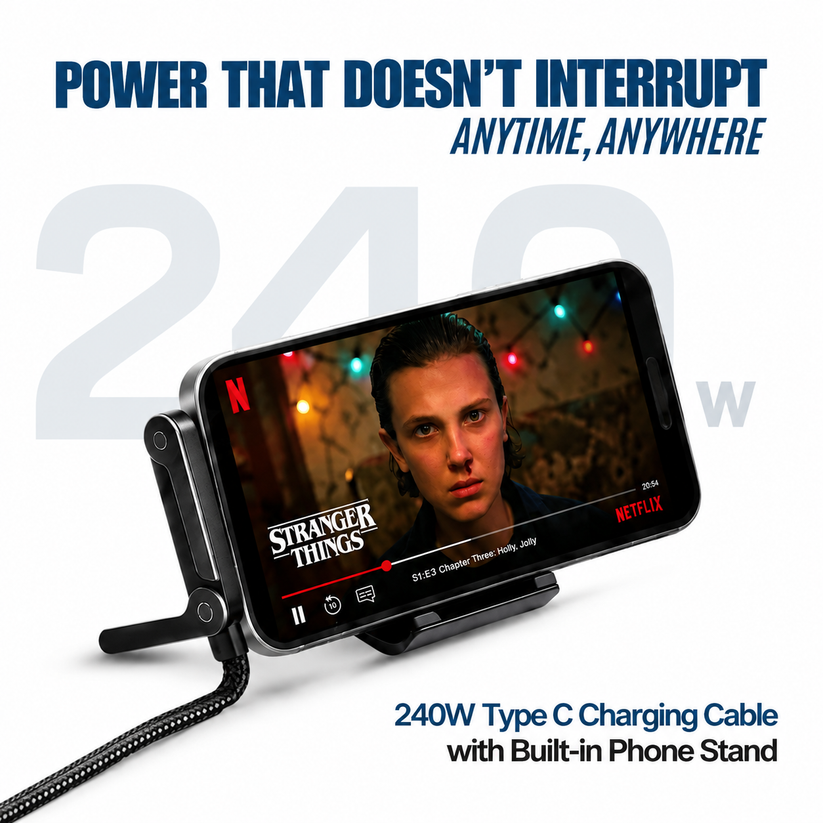 240W Type-C to Type-C Fast Charging Cable